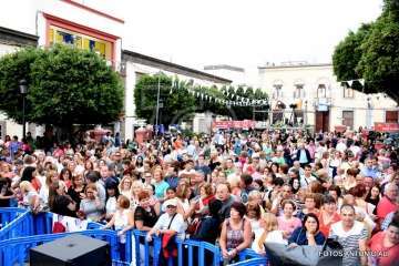 Concierto de José Vélez en Guía de Gran Canaria (Foto TA)